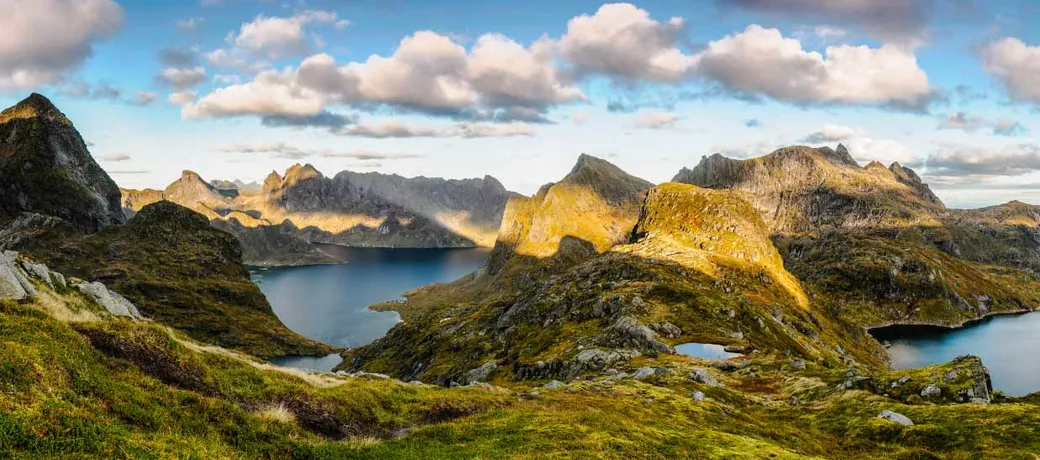 Paisaje andino del Parque Nacional El Cajas, Ecuador